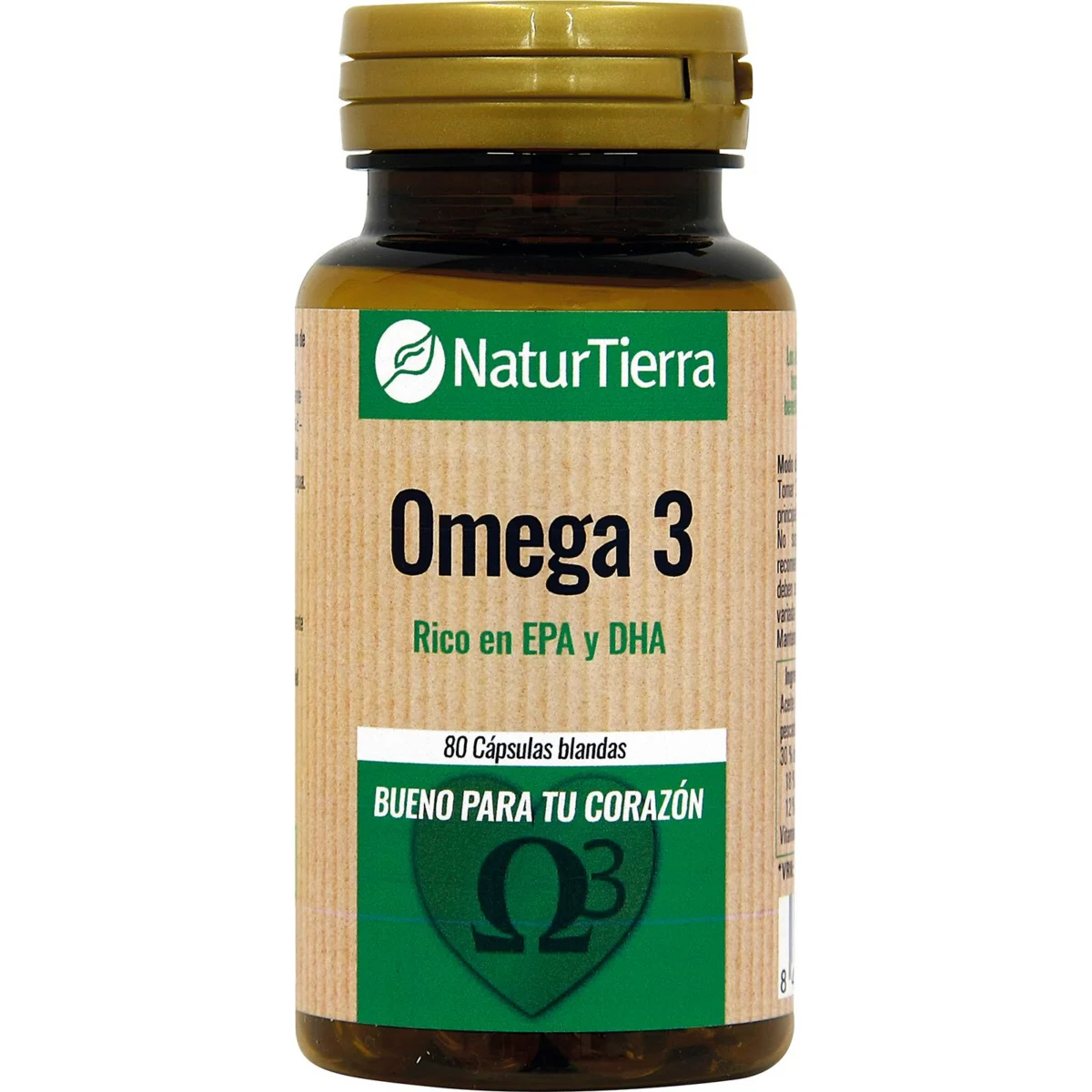 Omega 3 tablets for heart function Naturtierra