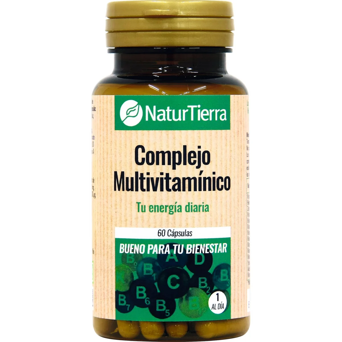 Complexe multivitaminé contre la fatigue Naturtierra
