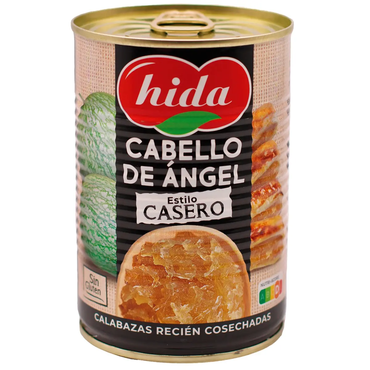 Cabell d’àngel, llauna Hida