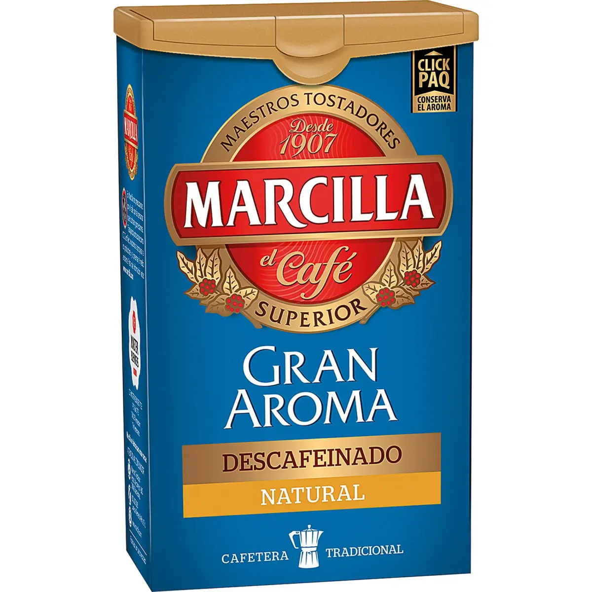 Café naturel décaféiné Marcilla