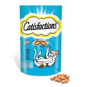 Snacks para Gatos Catisfaction de Salmón Mars