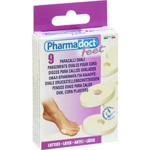 Овальная латексная защита от мозолей Pharmadoct