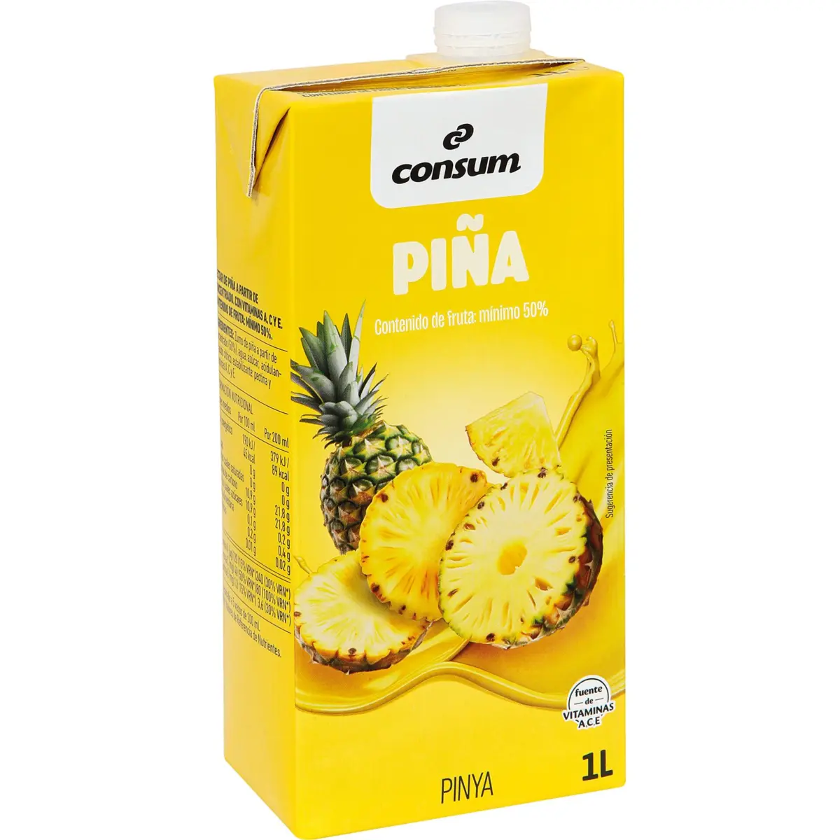 Нектар ананасовый Consum