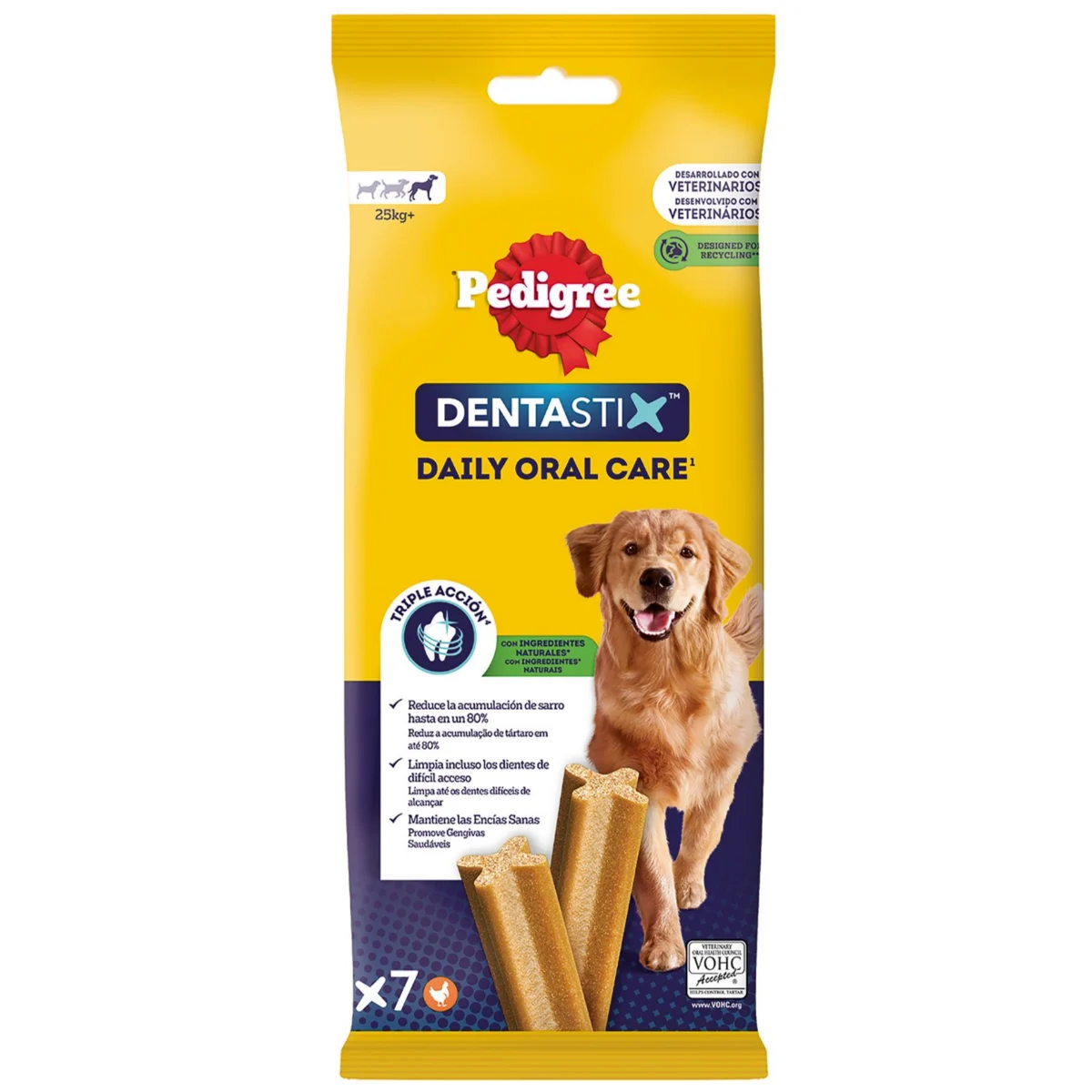 Friandise dentaire pour grands chiens Dentastix Pedigree