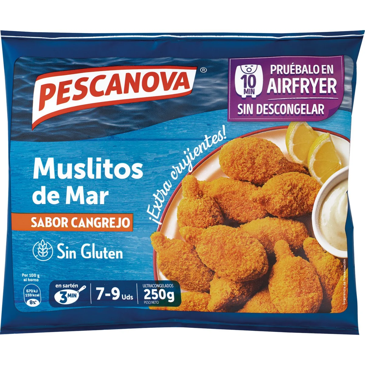 Seafood sticks for oven cooking Pescanova