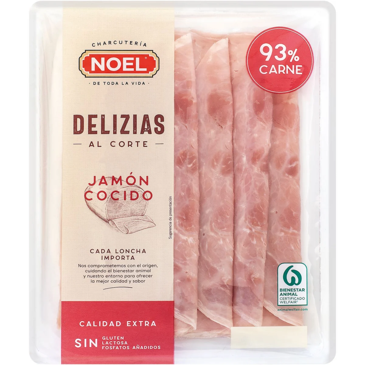 Cooked ham Delizias Noel