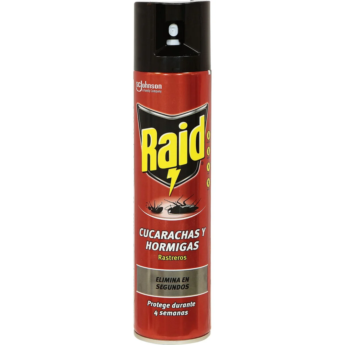 Insecticide spray contre les insectes rampants Raid