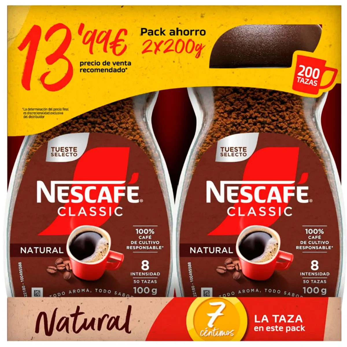 Duo Café Soluble Natural Nescafe