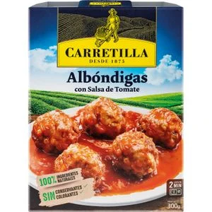 Albóndigas Estilo Casero Carretilla