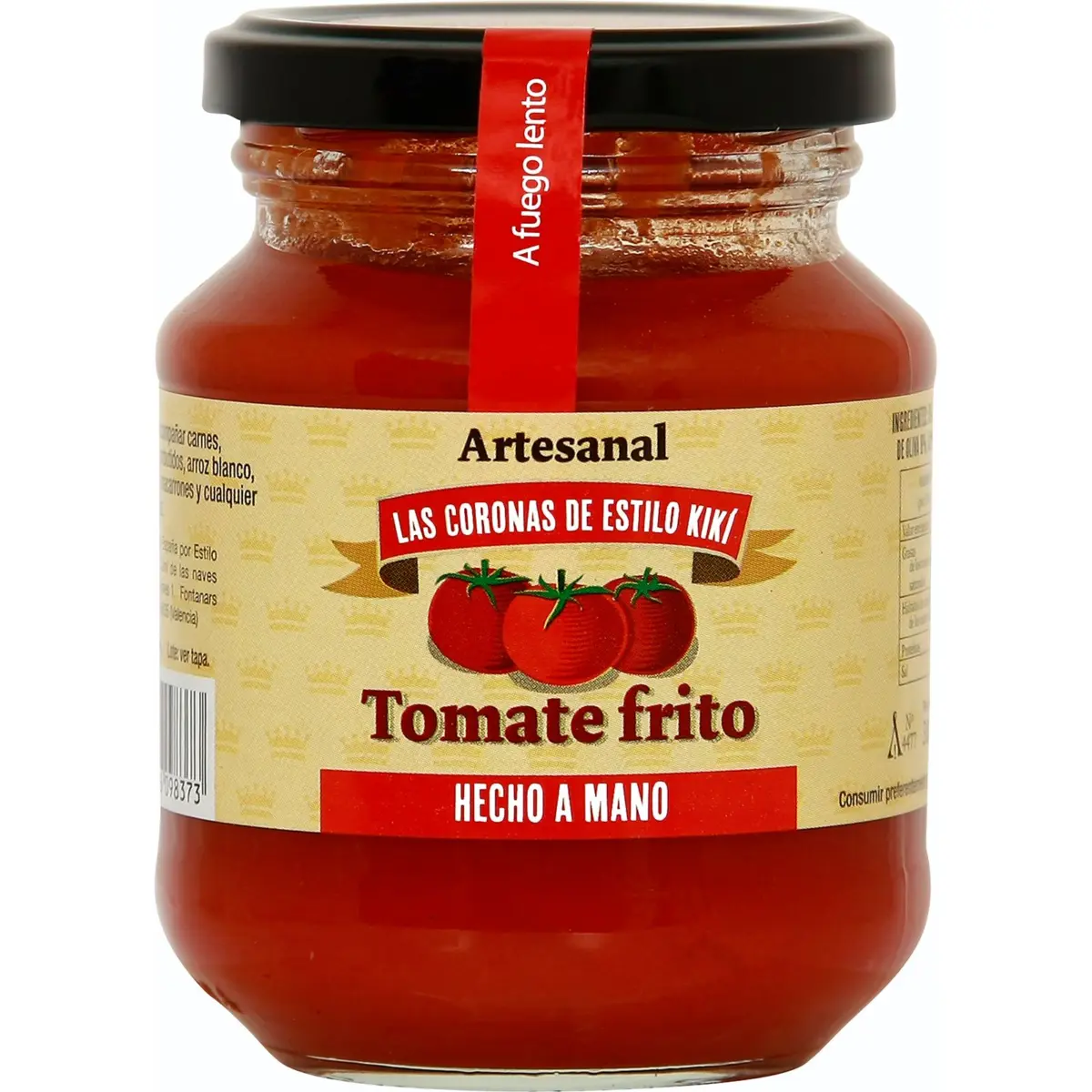 Sauce tomate artisanale, bocal Las Coronas