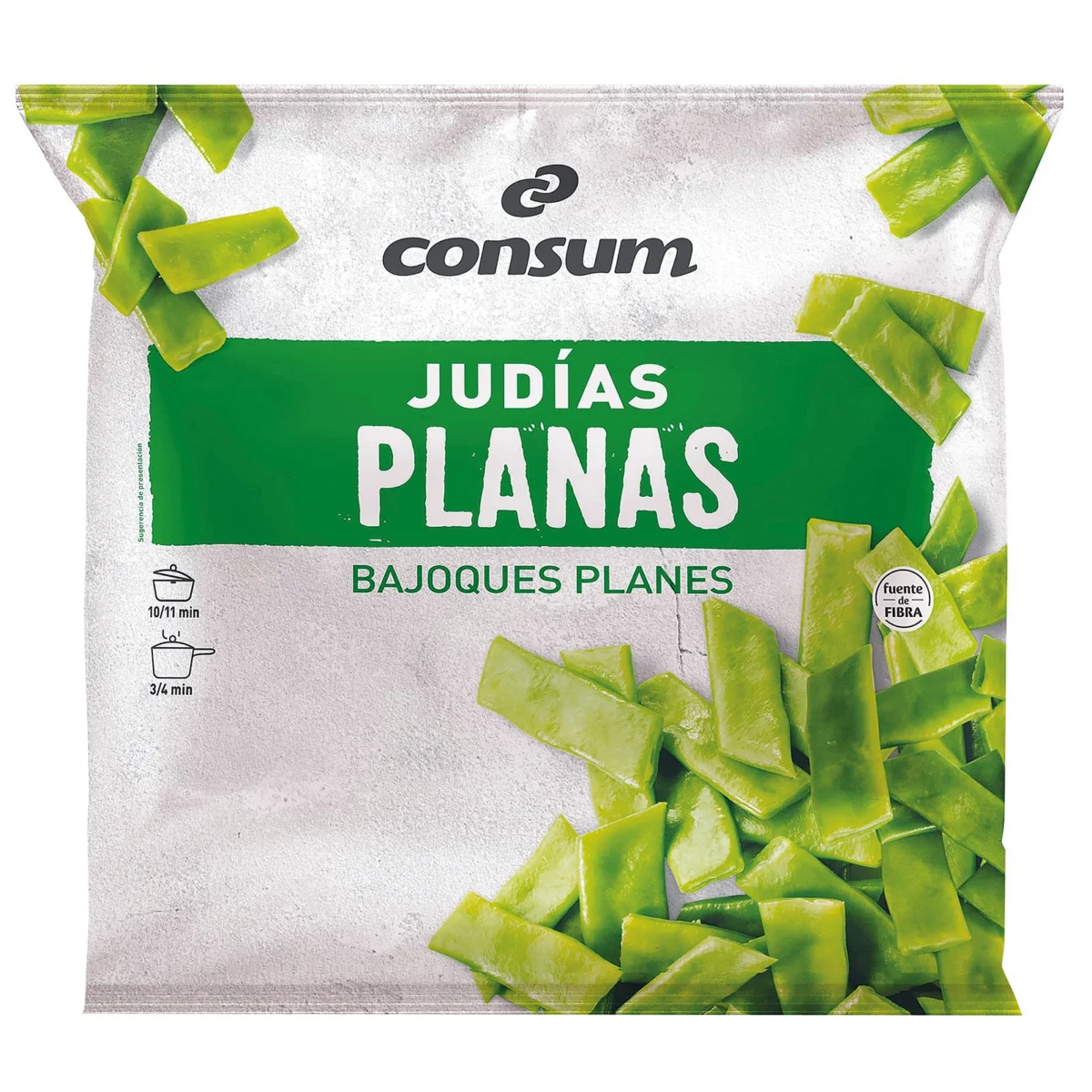 Judías Plana Troceada Consum