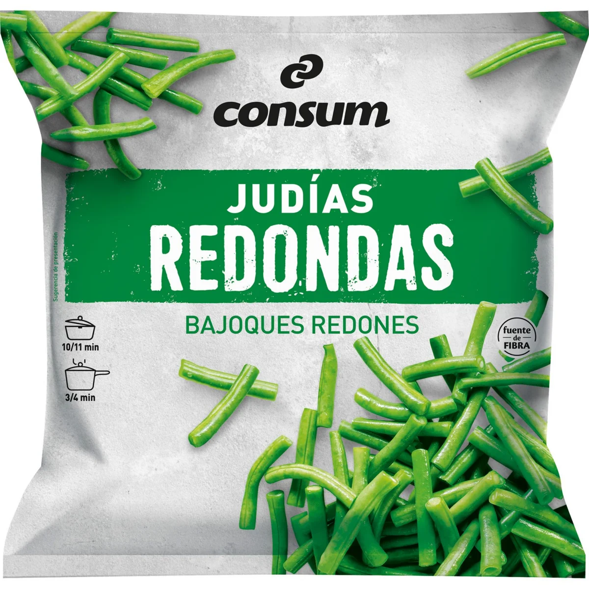 Haricots verts fins coupés Consum