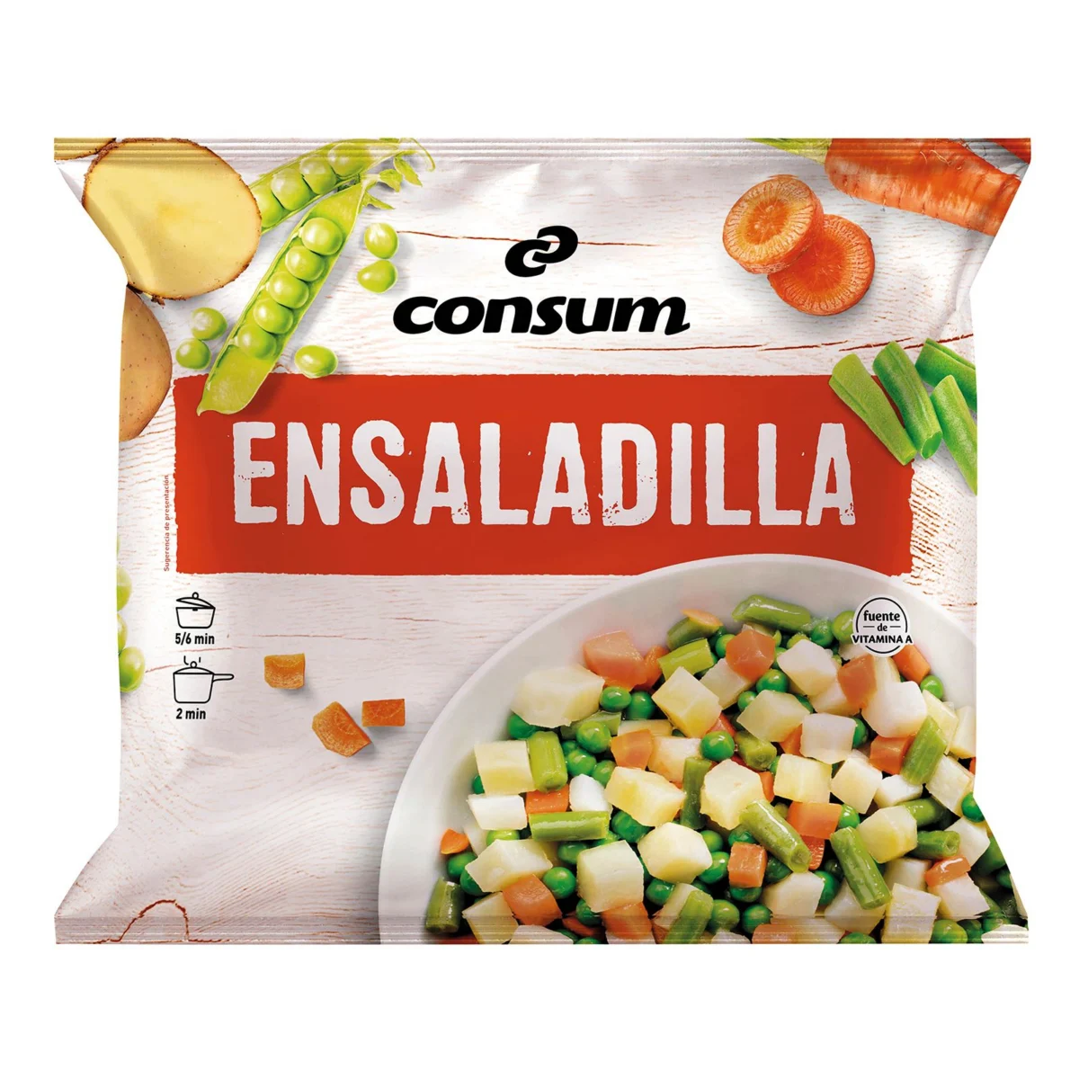 Овочева суміш для салату Consum