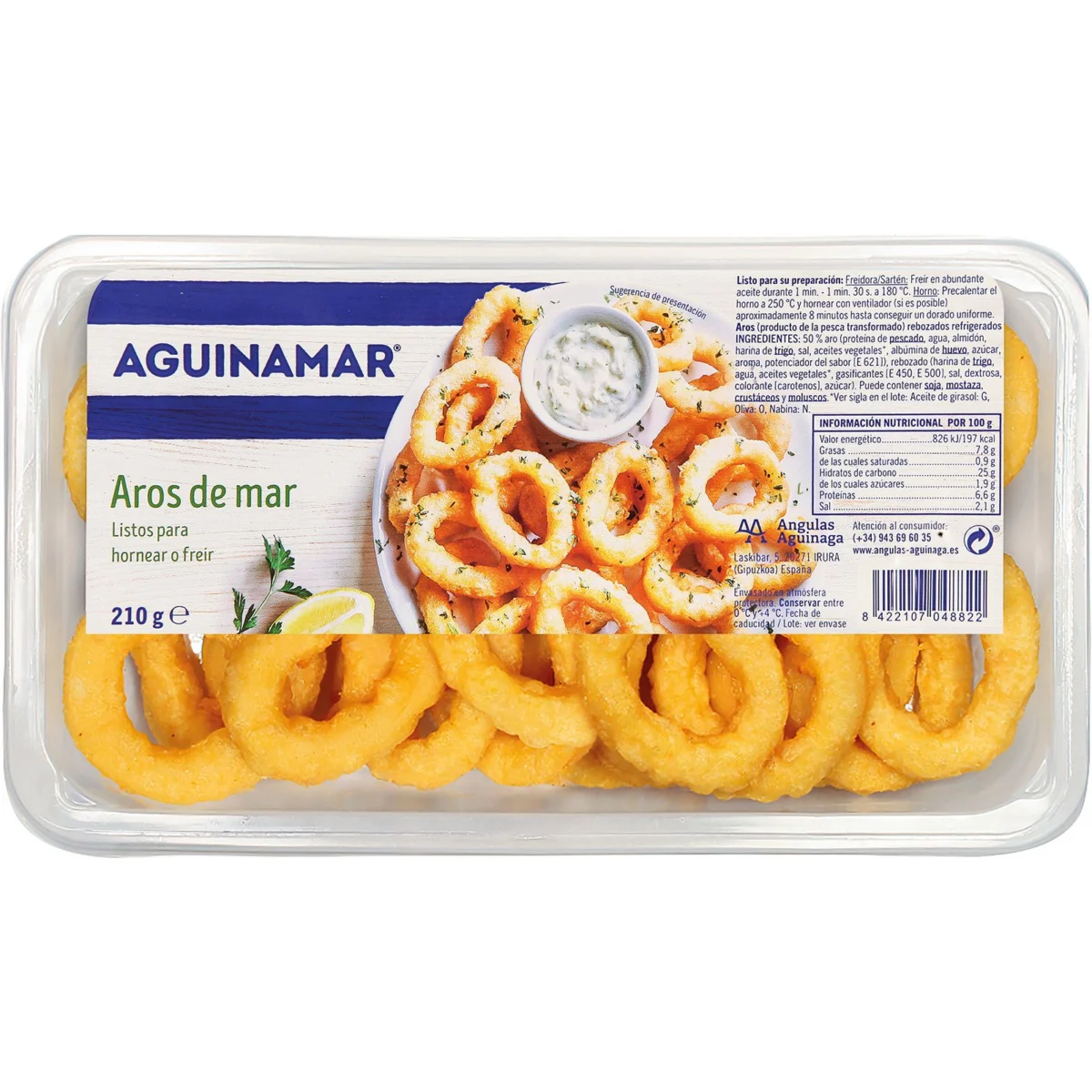Anelles de mar a la romana Aguinamar