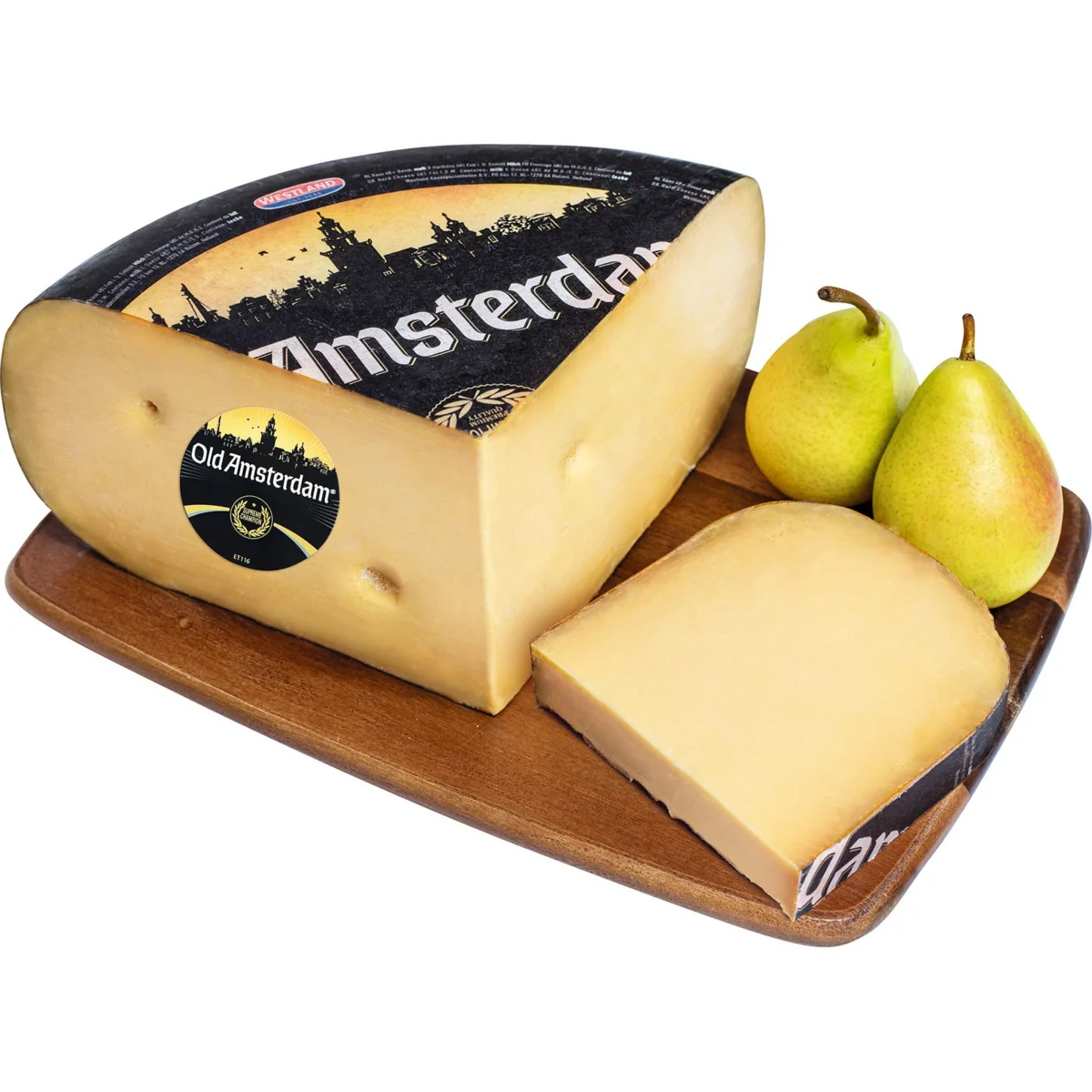 Formatge Gouda curat de llet pasteuritzada GI04 O. Amsterdam