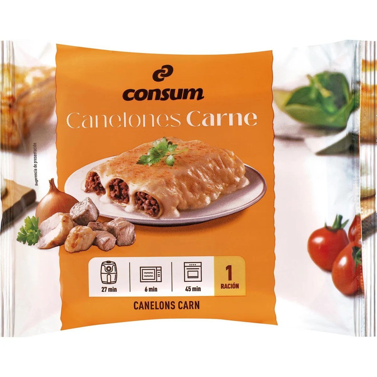 Fleisch-Cannelloni mit Béchamelsauce Consum