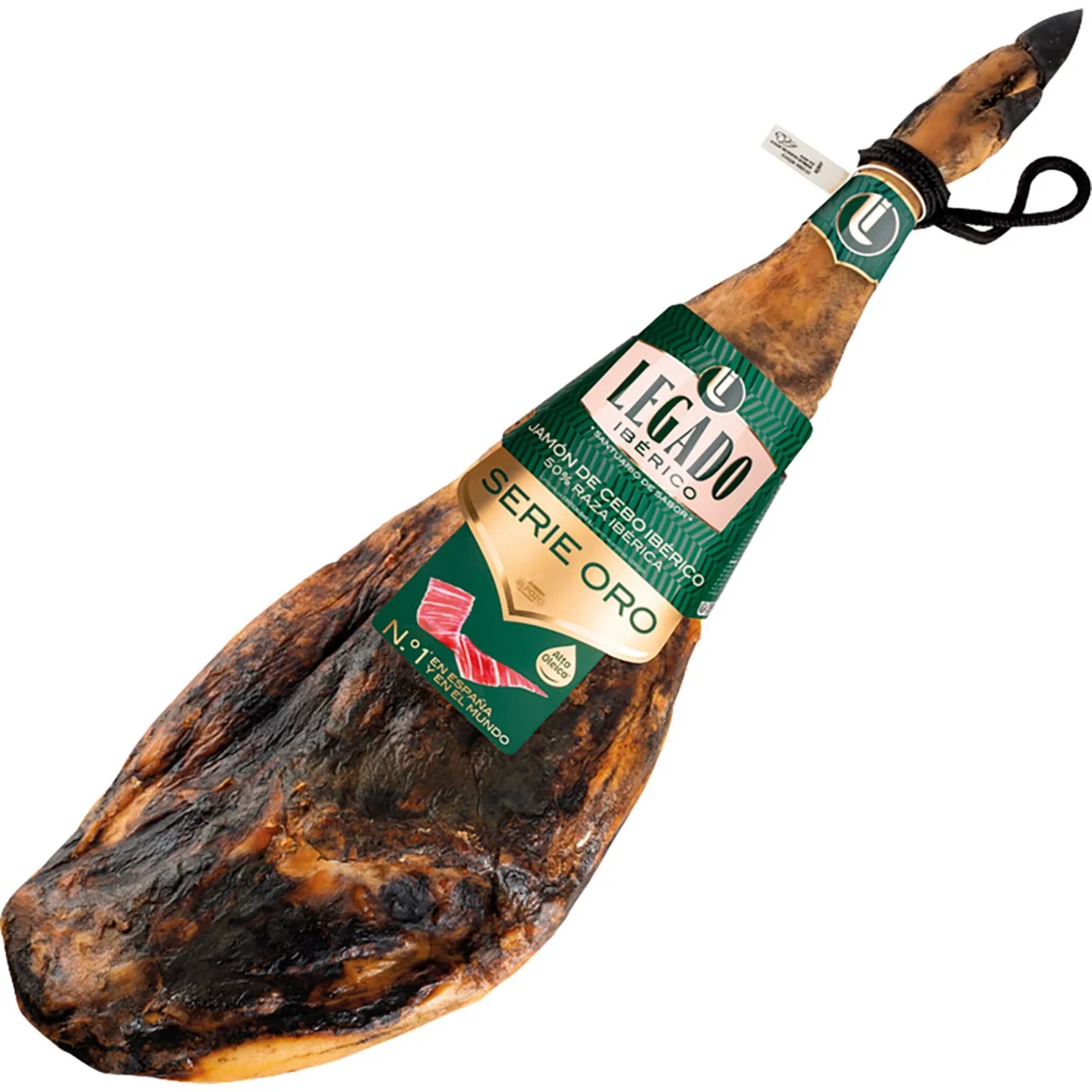 Pernil Cebo 50% ibèric, peça d'aprox. 8 Kg Legado