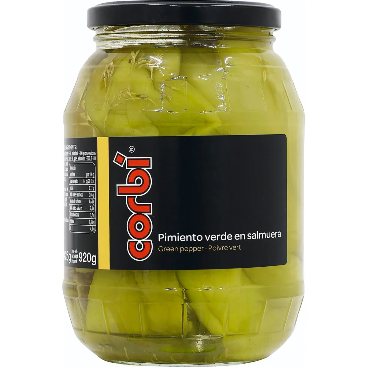 Перец в рассоле, ПЭТ-бутылка Corbi