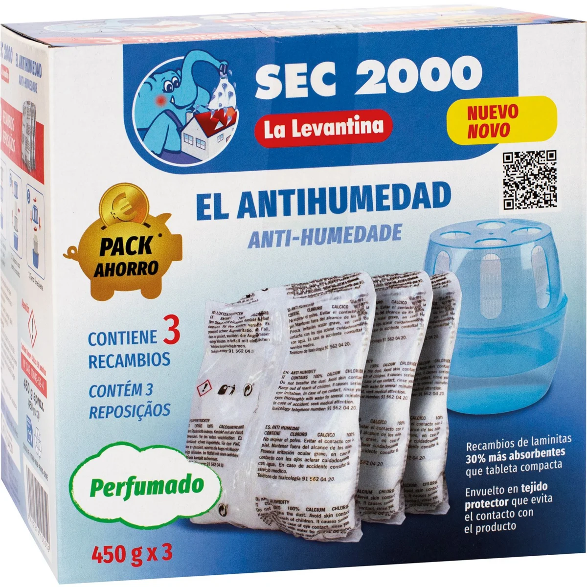 Moisture absorber refill La Levantina
