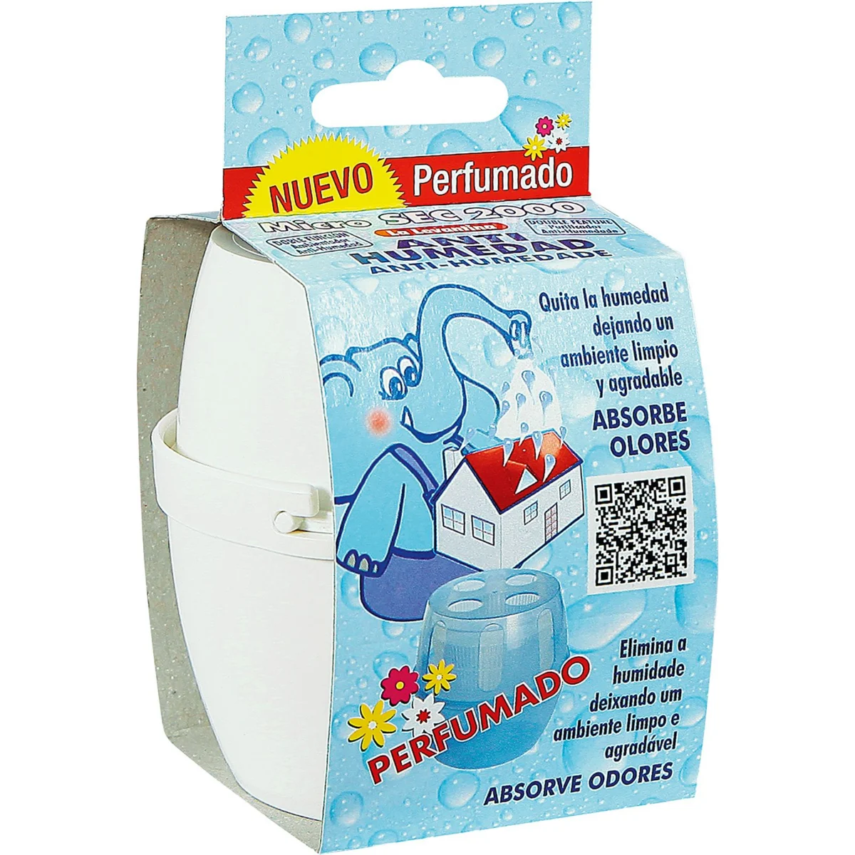 Mini moisture absorber device with refill La Levantina