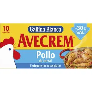 Avecrem chicken, 30% less salt