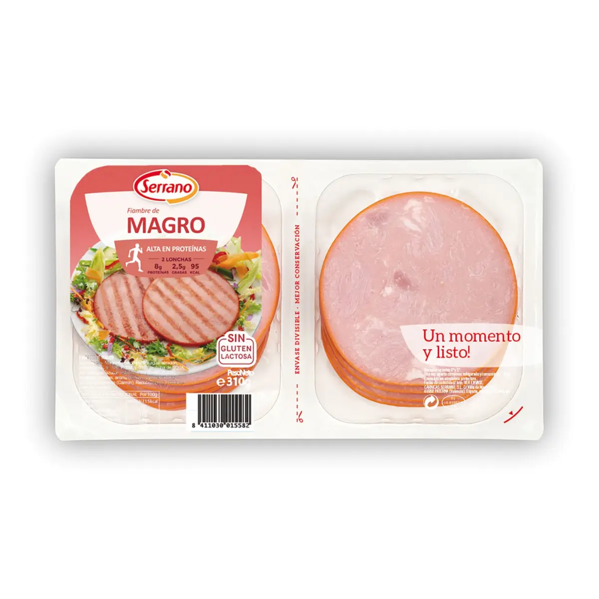 Mariniertes mageres Schweinefleisch Serrano