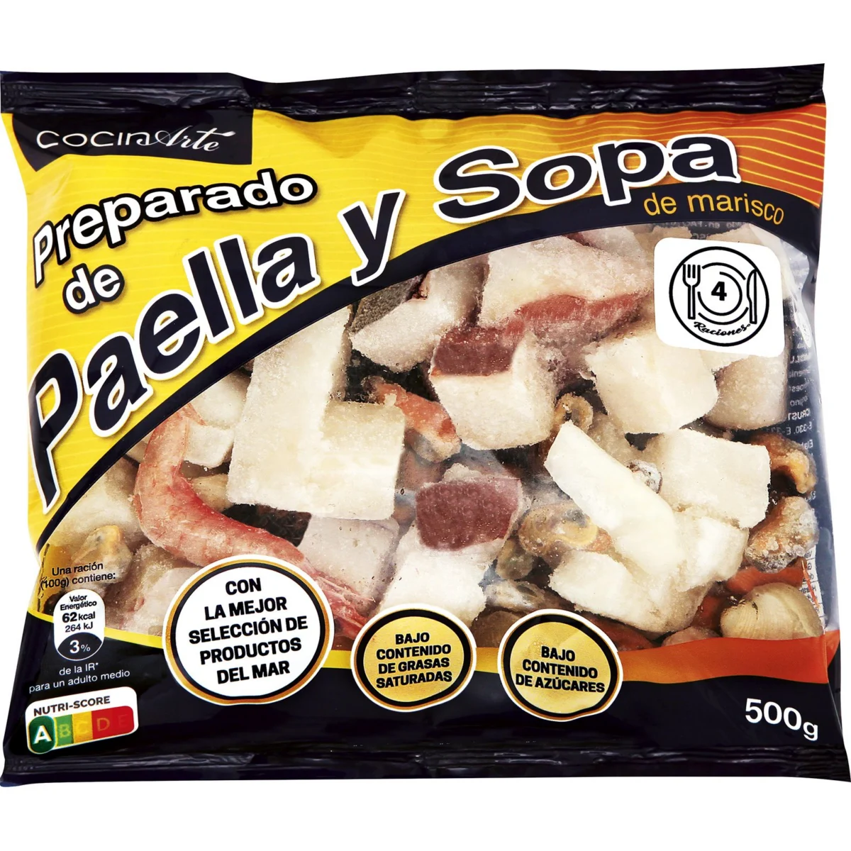 Preparat per a paella i sopa Cocinarte