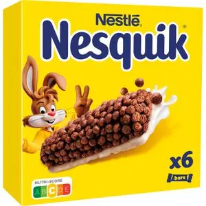 Barreta Nesquik 6 unitats Nestle