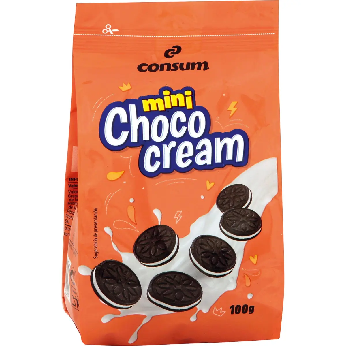 Galleta Chococream Mini Consum