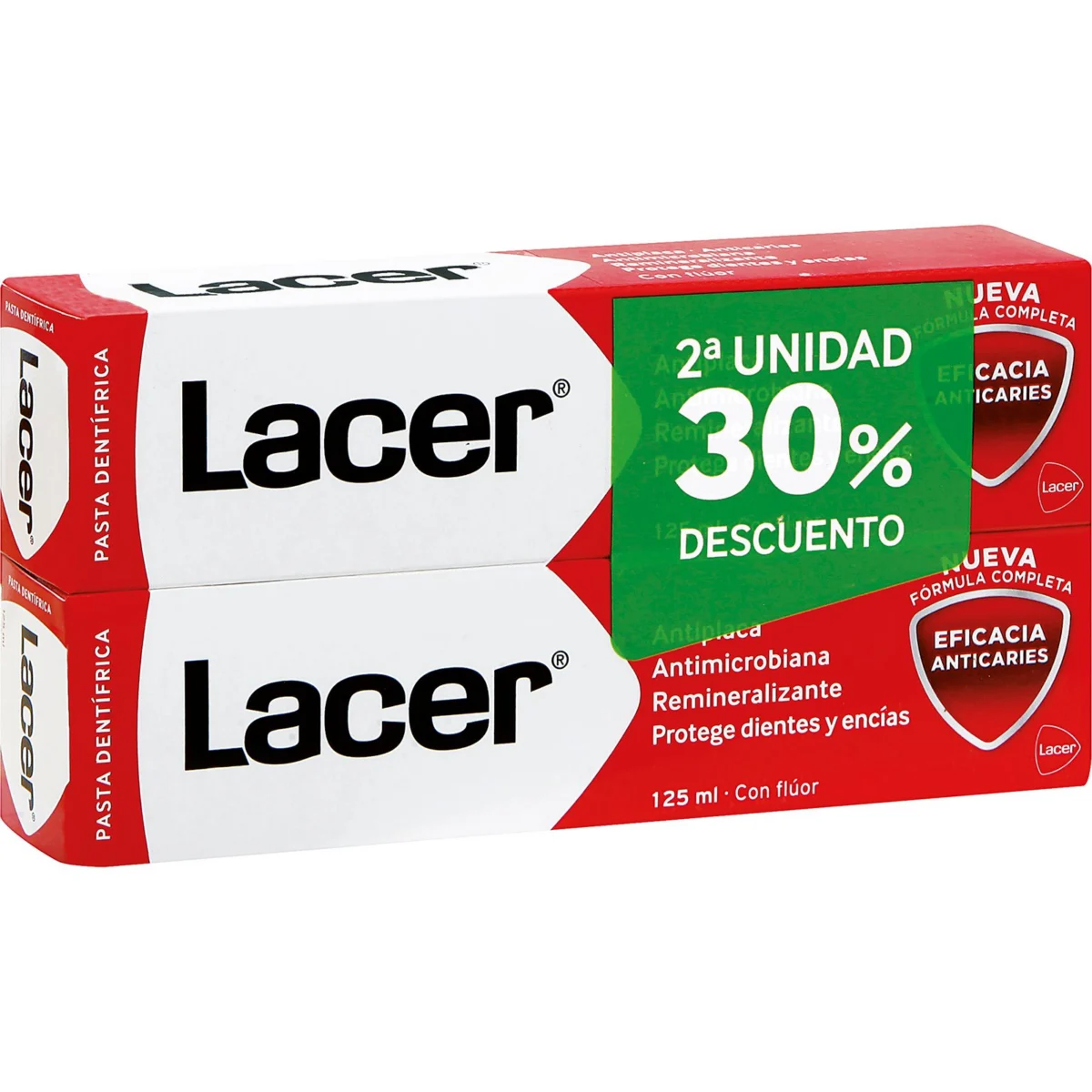 Zahnpasta-Doppelpack Lacer