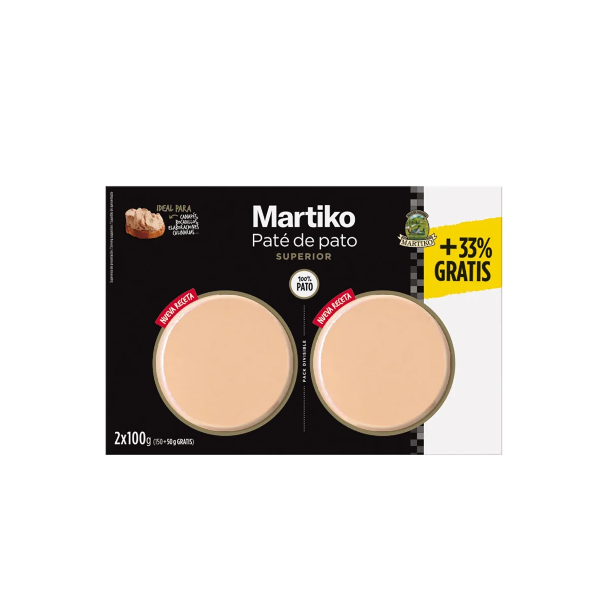 Paté Superior Pato Foie Martiko