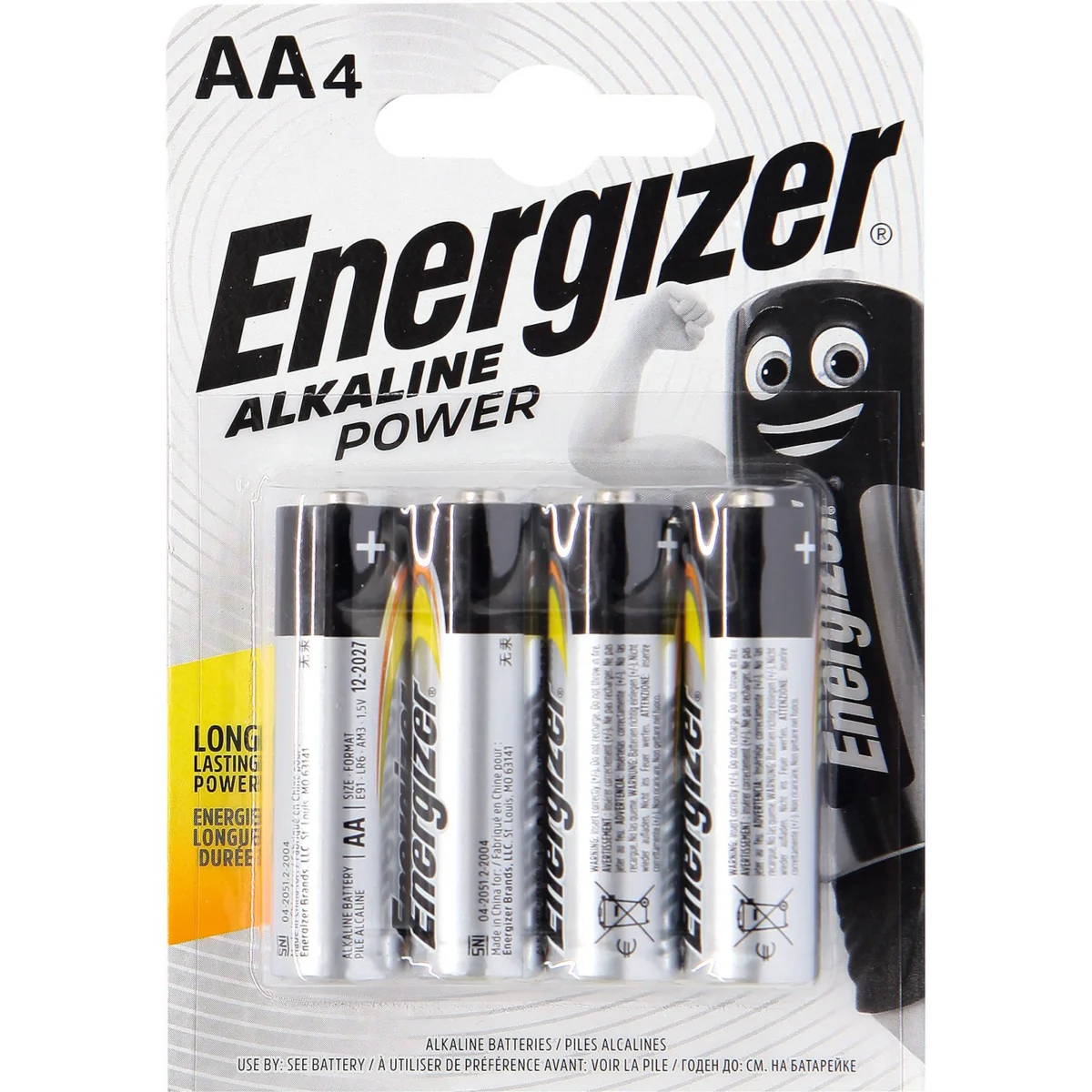 Alkaline-Batterie Power AA Energizer