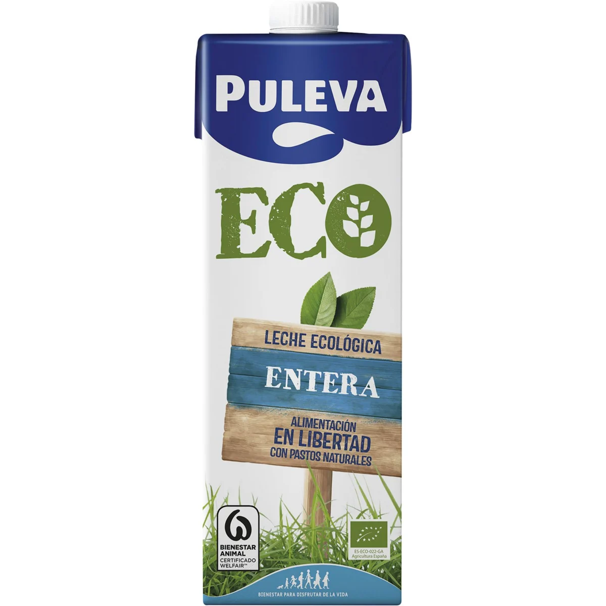 Llet sencera ecològica, bric Puleva