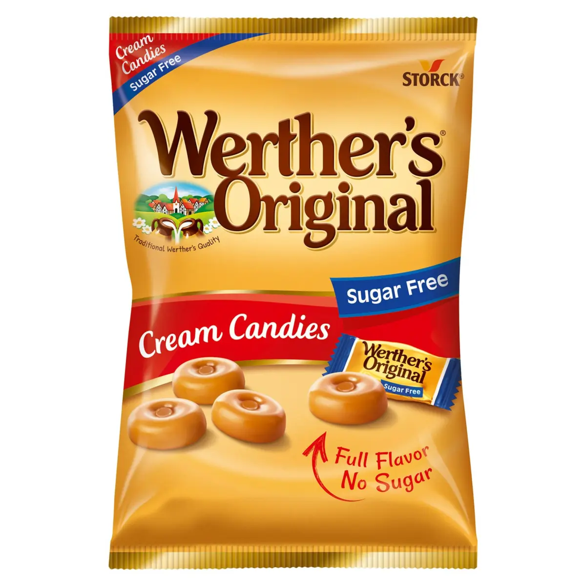 Caramelo Toffe sin Azúcar Werthers