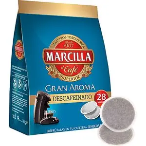 Senseo Decaffeinated Coffee Pods Marcilla