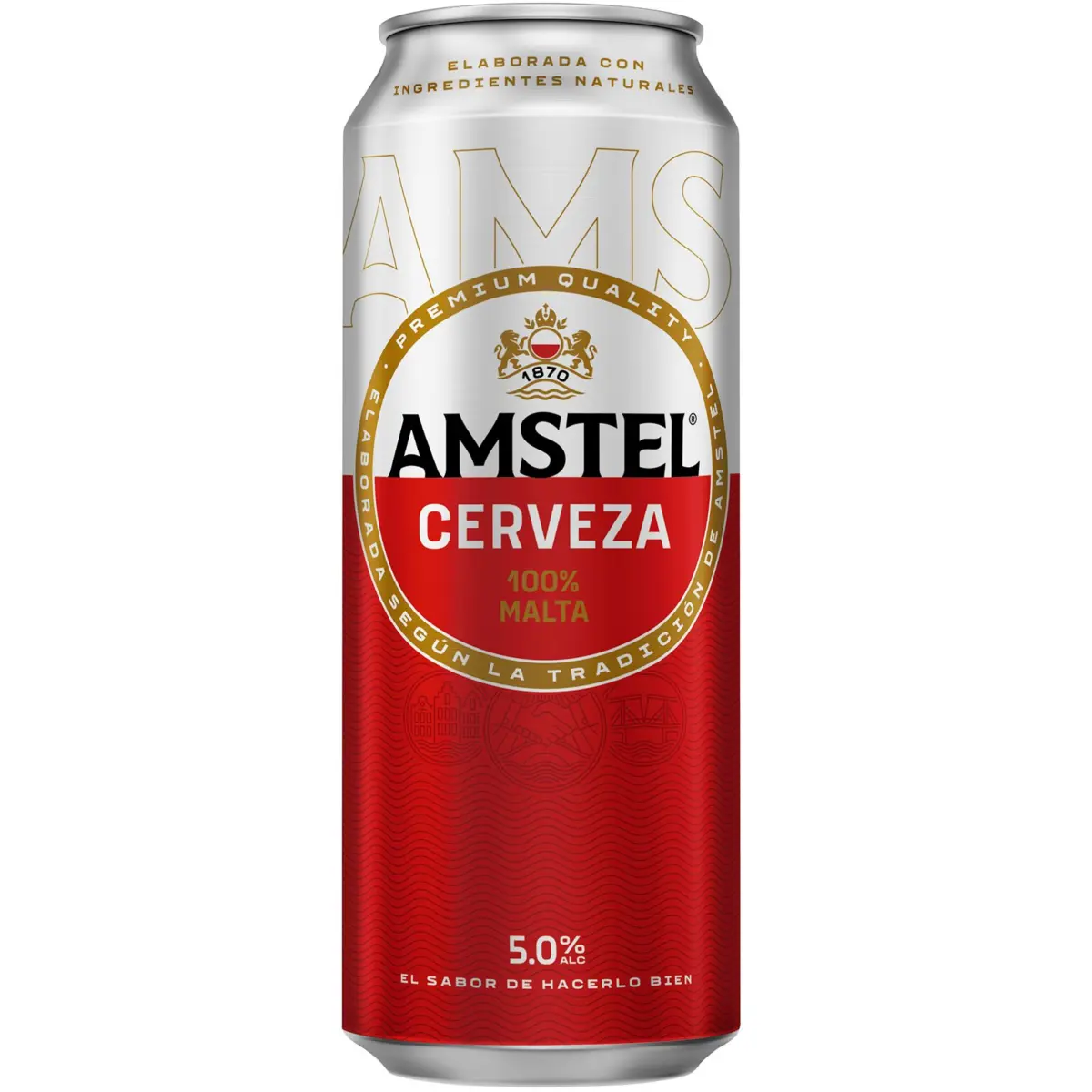 Cerveza Lata Amstel