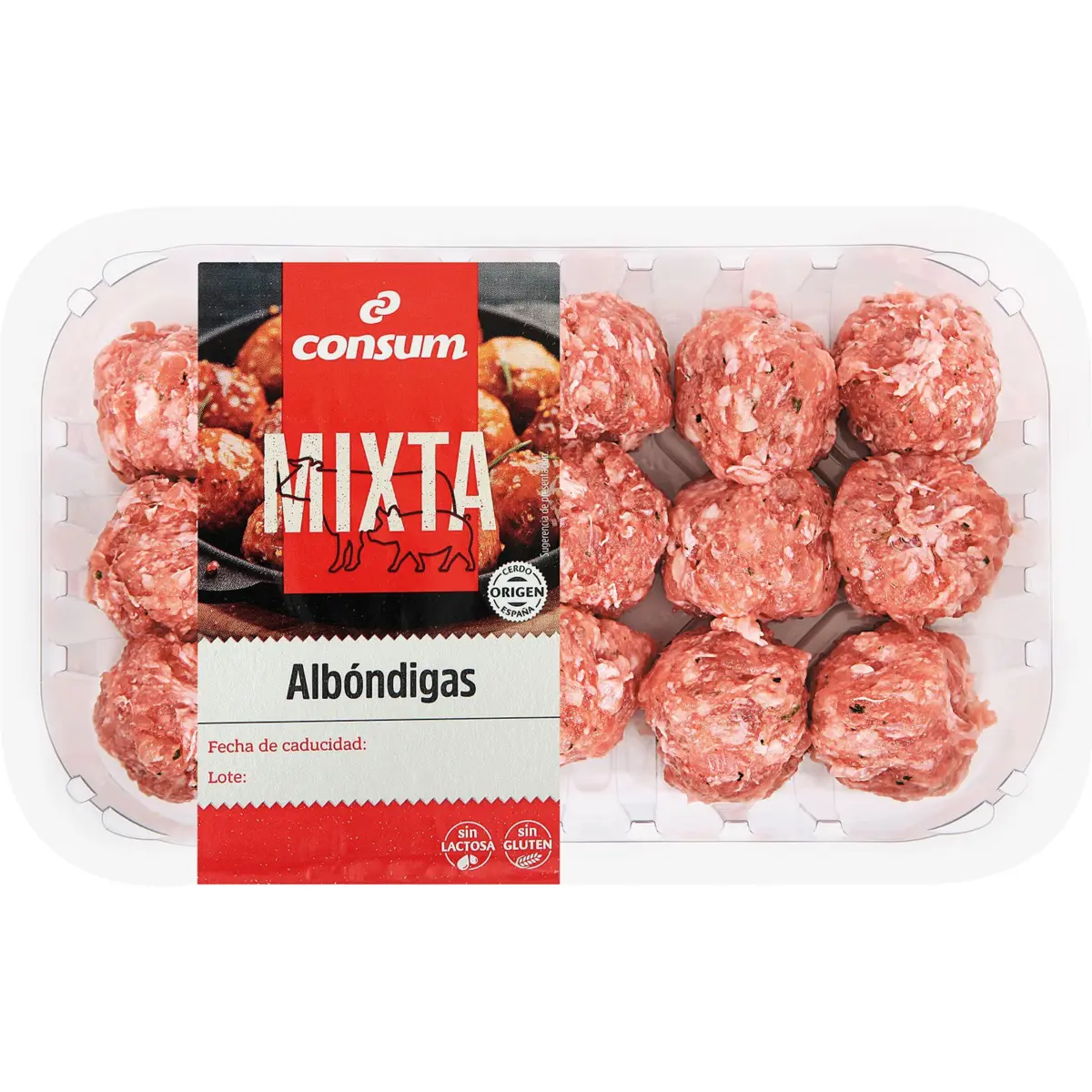 Boulettes de viande mixtes Consum