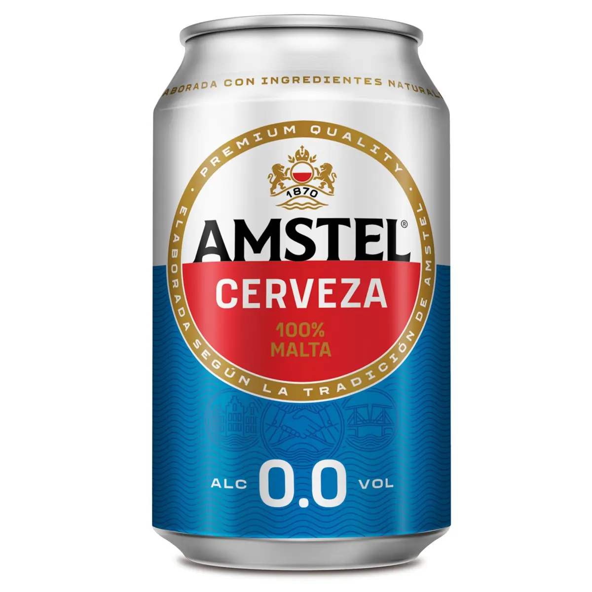Bier 0,0 %, Dose Amstel