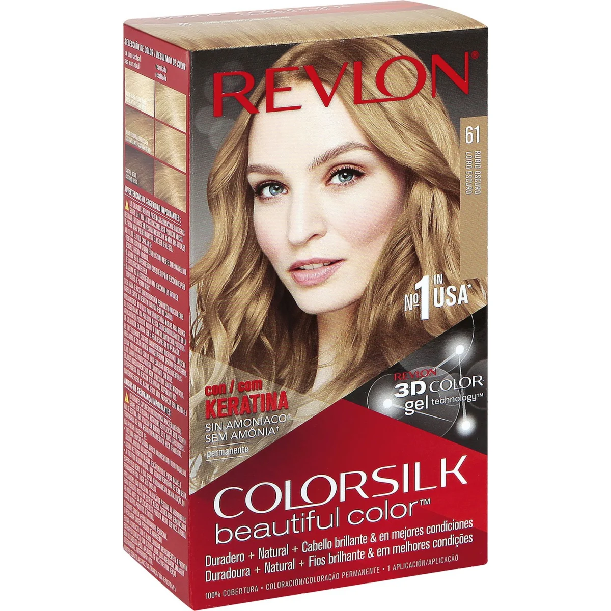 Tint ros fosc núm. 61 Colorsilk