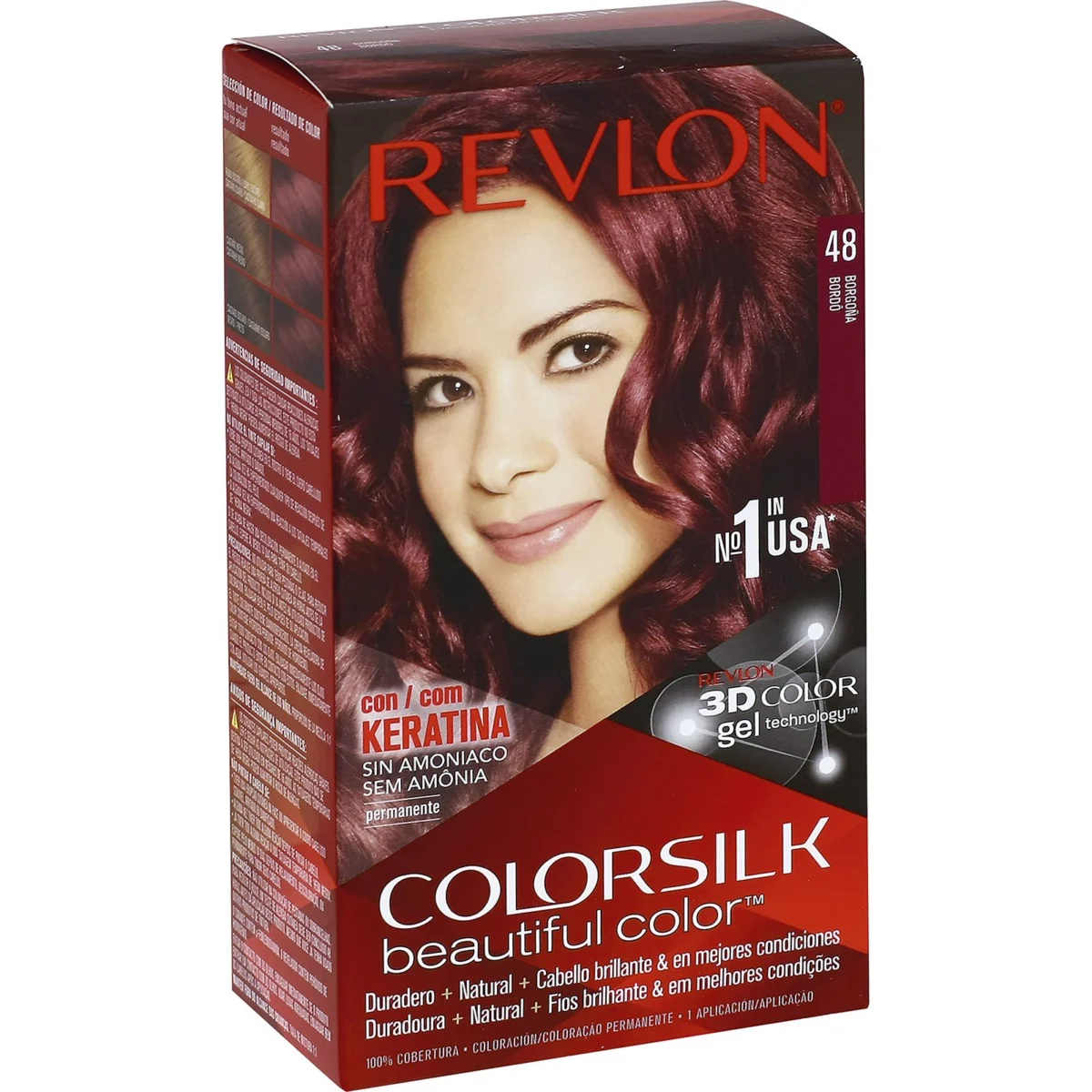 Tinte Borgoña Nº48 Colorsilk
