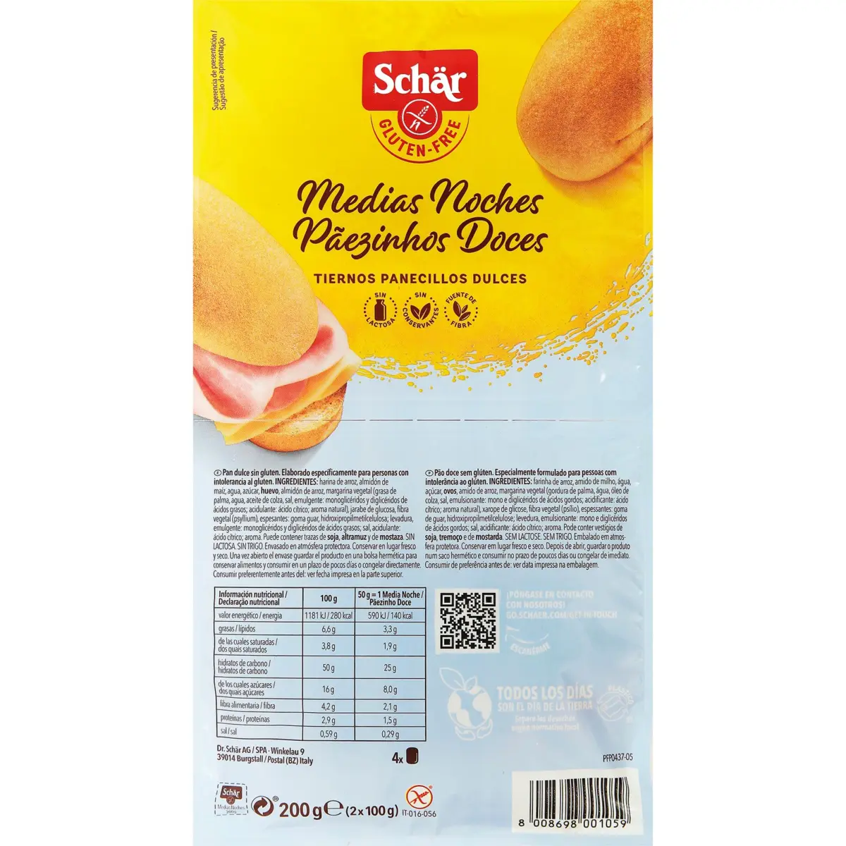 Gluten-free soft rolls Schär