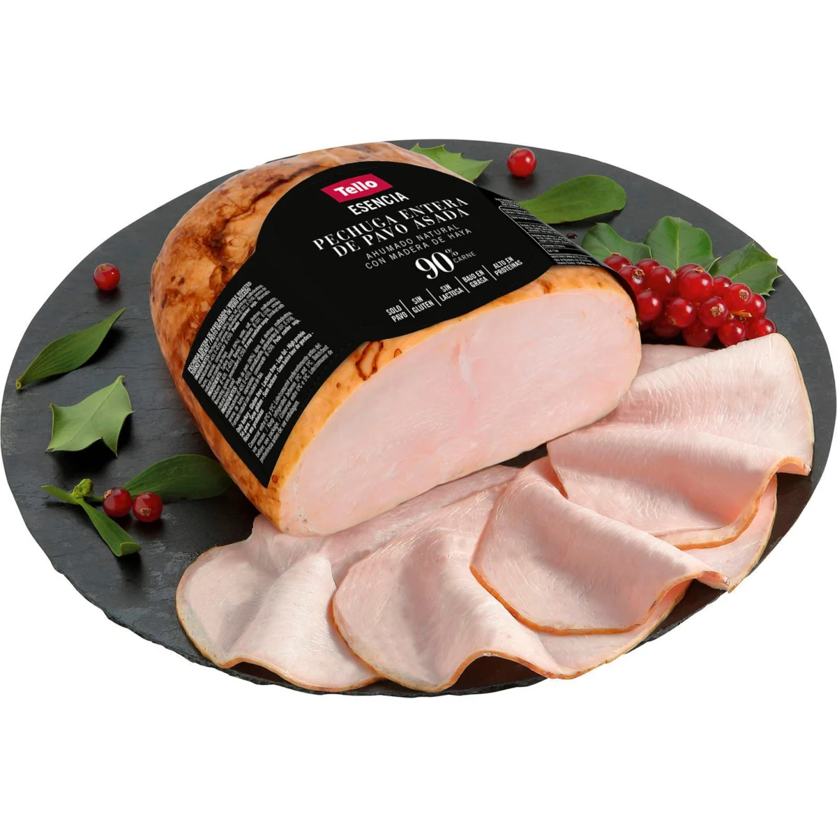 Roasted turkey breast 90% meat Tello