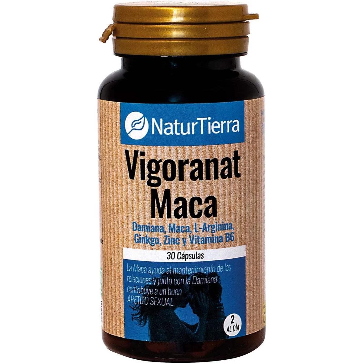 Càpsules Vigoranat amb maca per a l’activitat sexual Naturtierra