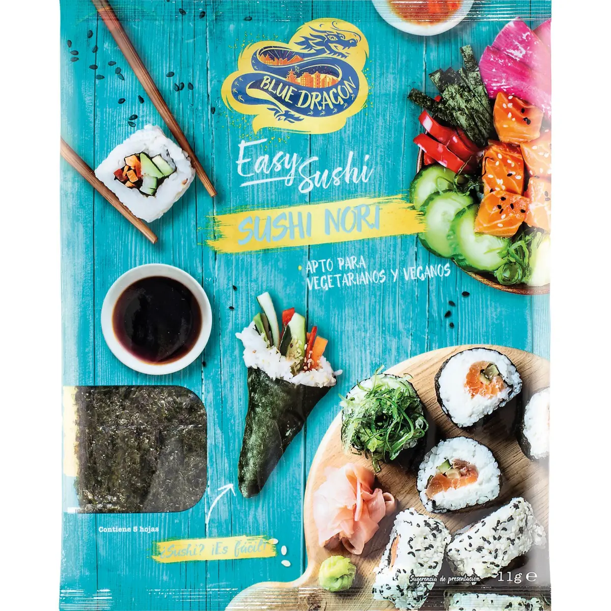 Alga Sushi Nori Blue Dragon