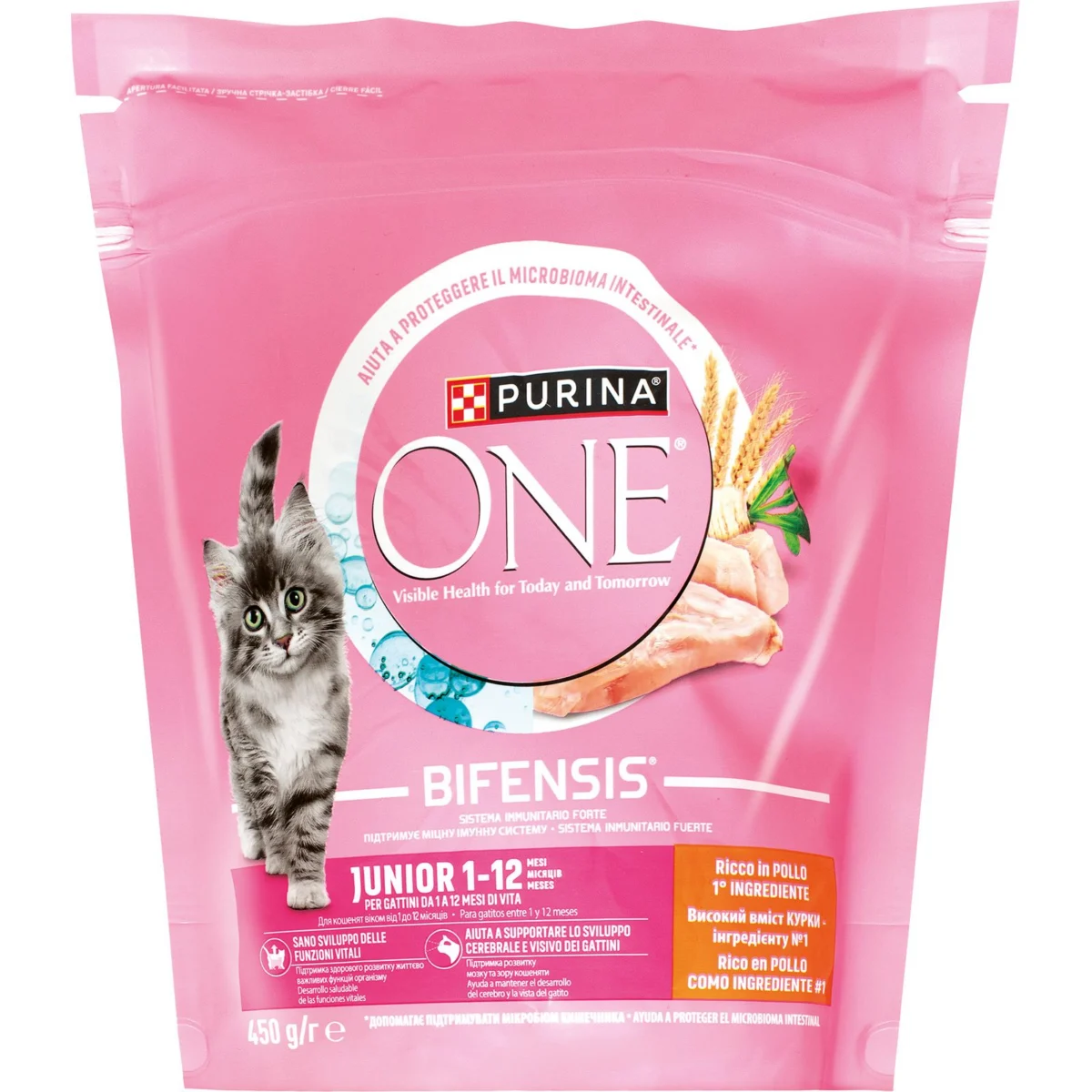 Comida Seca Gatos One Junior Bifensis Purina One
