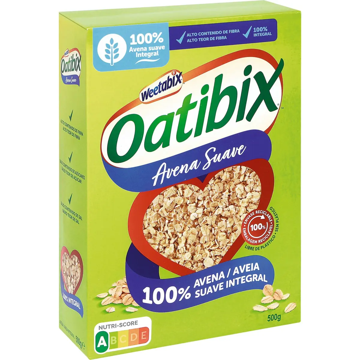 Flocons d’avoine tendres Oatibix
