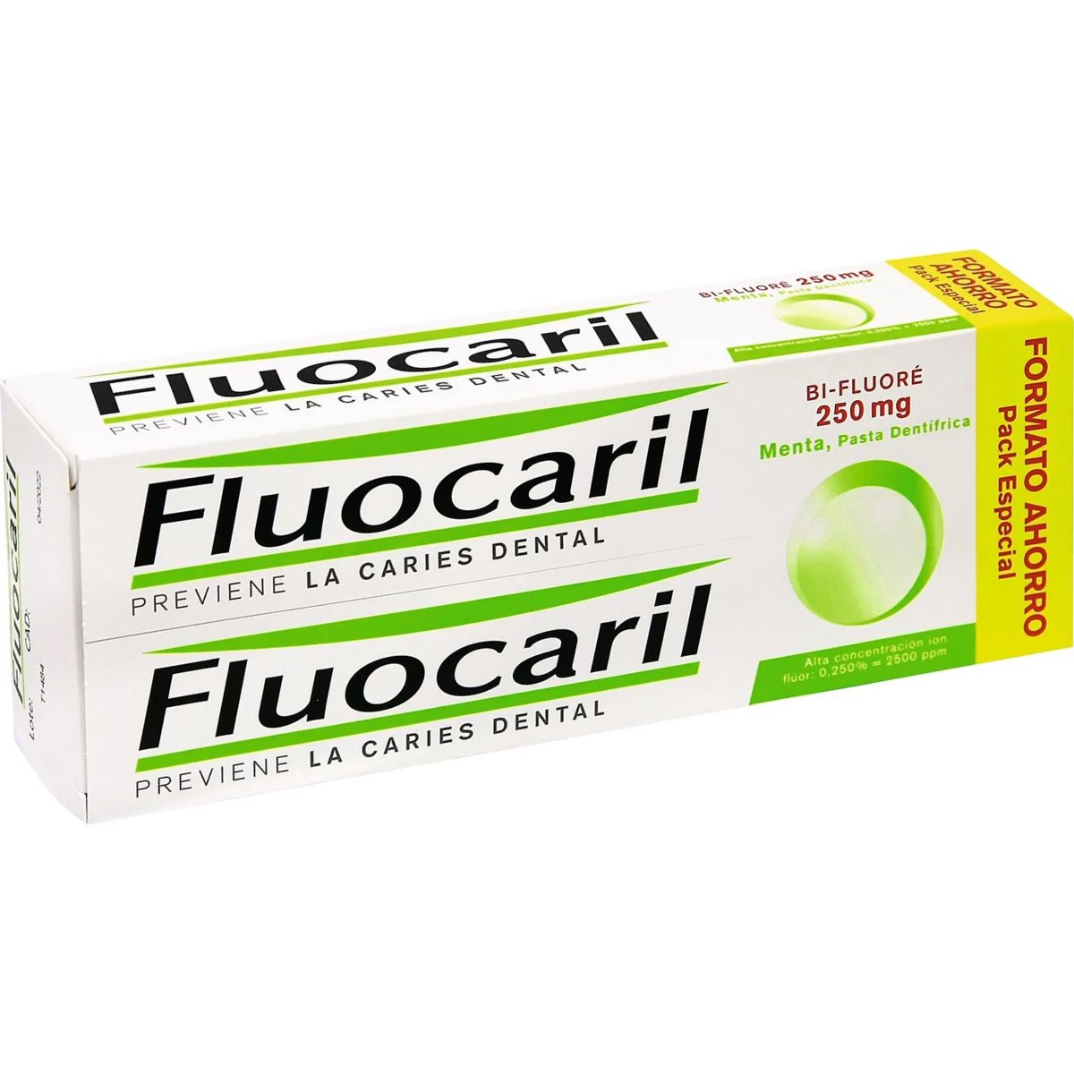Lot de 2 dentifrices Bifluore Fluocaril