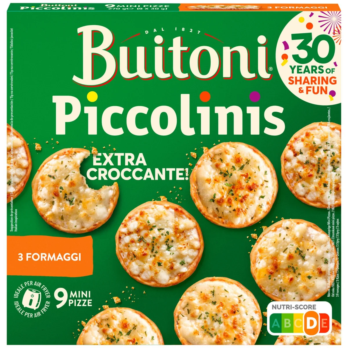Piccolinis 3 Quesos Buitoni
