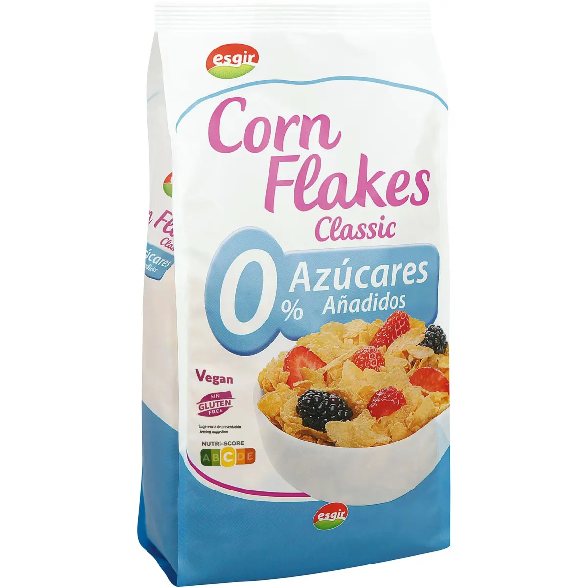 Corn Flakes Classic sans sucre et sans gluten Esgir