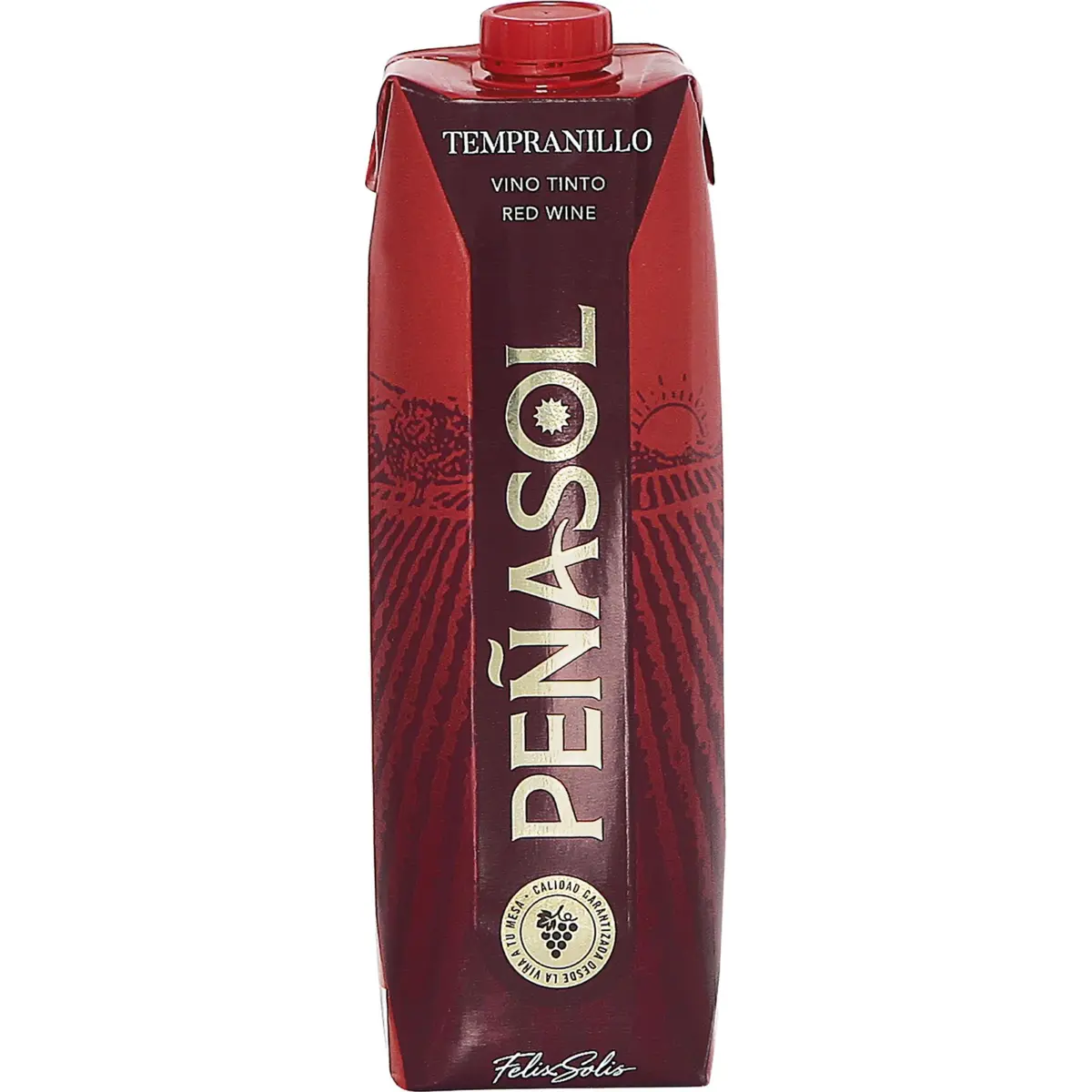 Table Red Wine Carton Peñasol